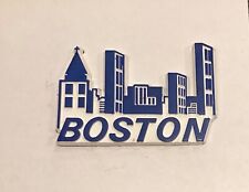 Boston Skyline Rubber Fridge Magnet B20 picture