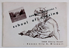 1948 Kansas City Missouri General Hospital School of Nursing VTG Student Catalog picture