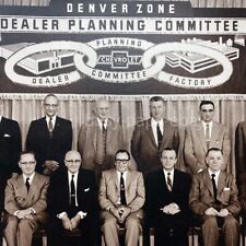Vintage 1951 Denver Zone Chevrolet Dealer Planning Committee Factory Photo picture