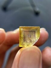 TOP  5.6g Exquisite Purple Window Yellow cubic fluorite mineral crystal - China picture