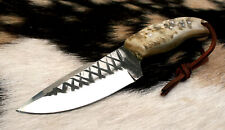 AK-991 PhillyBlades Custom Handmade German 1095 Steel Ram Horn Hunting Knife picture