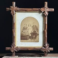 19th Century Family Portrait in Adirondack Frame picture
