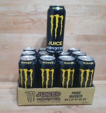 12CANS:Monster Energy RIPPER JUICE Limited Edition L-CARNITINE + B VITAMNS 16.9z picture