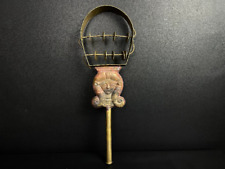 Marvelous Egyptian Handmade Hathor Copper Sistrum (Musical Instrument) picture