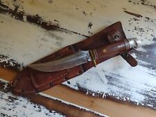 Vtg Western Cutlery U.S.A. W-39 Hunting Skinner Fixed Blade Knife With Sheath picture
