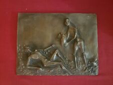 Buderus Thomae Cast Iron Abstract Wall Display Relief - Max Faller  1972 picture