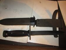 COMMERCIAL US-M4 Bayonet AKI w/ US-M8A1 Sheath Fighting Knife MADE IN GERMANY picture