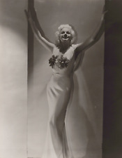 HOLLYWOOD BEAUTY JEAN HARLOW STYLISH POSE STUNNING PORTRAIT 1950s Photo N picture
