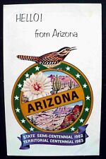 1960s Arizona 50th Birthday as a State Anniversary Iconic Seal picture