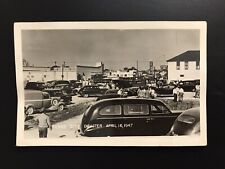 RARE 1947 RPPC POST CARD TEXAS CITY DISASTER EXPLOSION MID CENTURY AUTOMOBILES picture