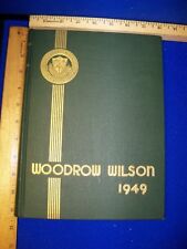 Vintage 1949 WOODROW WILSON High School Yearbook Washington DC D.C. picture