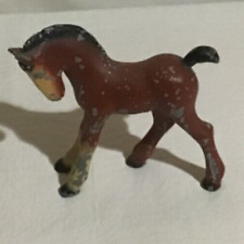 Vintage Painted Cast Iron Horse 5