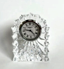 Vintage Waterford Crystal Domed Desktop  Clock 3” picture