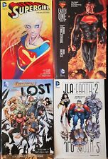 DC TPB Lot of 4 - Supergirl JLA Earth 2 Legion Lost Superman Trade Paperback picture