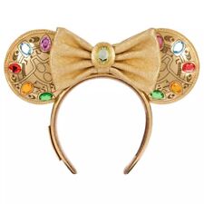 NEW Disney Parks Marvel Infinity Stones Gauntlet Loungefly Ears Headband Thanos picture