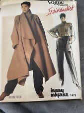 VINTAGE VOGUE INDIVIDUALIST PATTERN #1476 BY ISSEY MIYAKE SIZE 14 picture