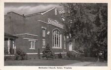  Postcard Methodist Church Galax VA picture