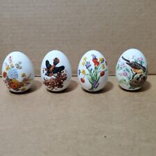 RARE Vintage 1984 AVON Porcelain Eggs, Four Seasons Series  picture