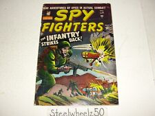 Spy Fighters #8 Comic Atlas Marvel 1952 Federal Agent Clark Mason War Stories picture