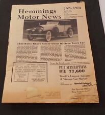 Hemming Motor News 1973 January picture