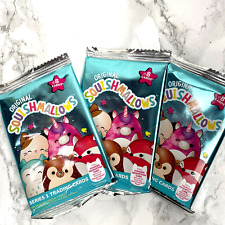 Squishmallow Series 1 Trading Cards (Lot of 3) New Sealed Official Kellytoy picture