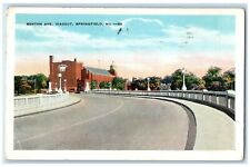 1938 Benton Ave. Viaduct Street Road Exterior Springfield Missouri MO Postcard picture