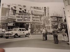 1970 Checker Taxi Cab 42nd St. Times Square New York City NYC Photo picture