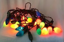Indoor Christmas Tree Electric Light Strand String 25 Large Bulbs  446”  length picture