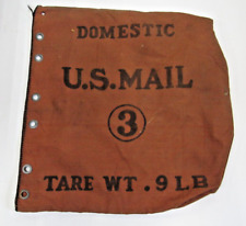 VINTAGE DOMESTIC MAIL US Mail BAG  Postal Worker  MAILMAN #3 HN-2 picture