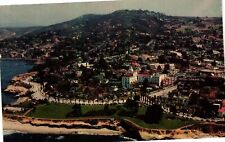 Vintage Postcard- Air View of La Jolla, CA. 1960s picture