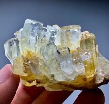 Aquamarine Crystal Bunch Specimen From Skardu Pakistan 127 grams picture