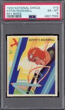 1933 National Chicle Sky Birds 13 Kiffin Rockwell.  PSA 6 EXMT.  (TX7569). picture
