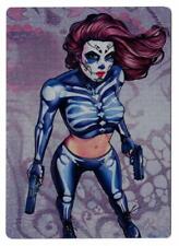 La Muerta Devious #1 Kickstarter Metal Card Calm Before. Coffin Comics picture