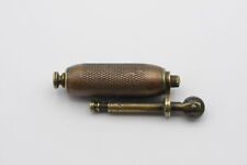 Brass Petrol Lighter Military WW2 Vintage Soldiers Smoking Device Tobacciana picture