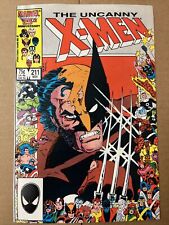 Uncanny X-Men #211 - Marvel 25th Anniversary Wolverine Marauders VF+ picture