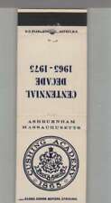 Matchbook Cover - College - University - Cushing Academy Ashburnham, MA picture