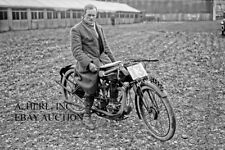 Zenith JAP factory racer Paddy Johnston 1924 French Grand Prix at Lyon photo picture