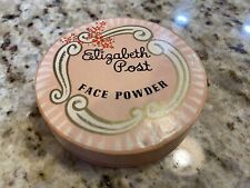 Vintage 1950’s Elizabeth Post Face Powder, Full, In Excellent Condition picture