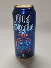 16oz 2009 OLD STYLE CHICAGO CUBS  BASEBALL BEER Can 1950 Neon Fast Shipping  picture