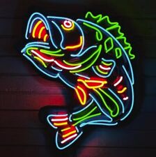 New Strange Fish Koi Neon Sign 24