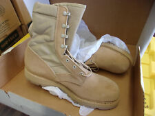 THOROGOOD....MILITARY BOOTS, STEEL TOE , DESERT TAN SIZE 14 R picture