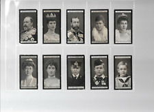 1908 Wills's Portraits of European Royalty Finish Your Set picture