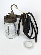 1950's Imperial Paint Sprayer on Atlas Shouldered Mason Jar w Glass Lid & Hose picture