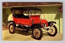 1913 Stanley Steamer Touring Car, Cars, Transportation, Antique Vintage Postcard picture