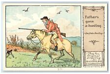 c1910's Father's Gone Hunting Drawing Randolph Caldecott's Pictures Postcard picture