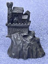 1990 Wizard Pewter Castle Signed Peter C Sedlow 2” picture