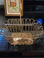Vintage Metal Wire Decorative Basket picture