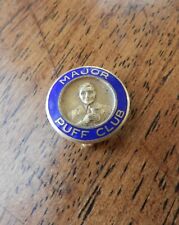Vintage Major PUFF CLUB - hat pin , lapel pin , tie tac , hatpin VERY RARE picture
