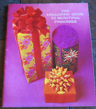 1969 The Hallmark Guide To Beautiful Packages Gift Wrapping Bow Instrution picture