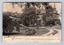 Indianapolis IN-Indiana The Norways, Sterne's Sanatorium, Vintage c1909 Postcard picture